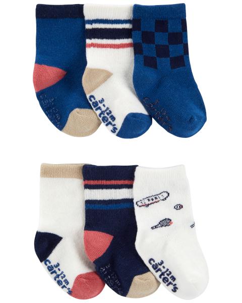 Carter's Baby 6-Pack Sports Socks