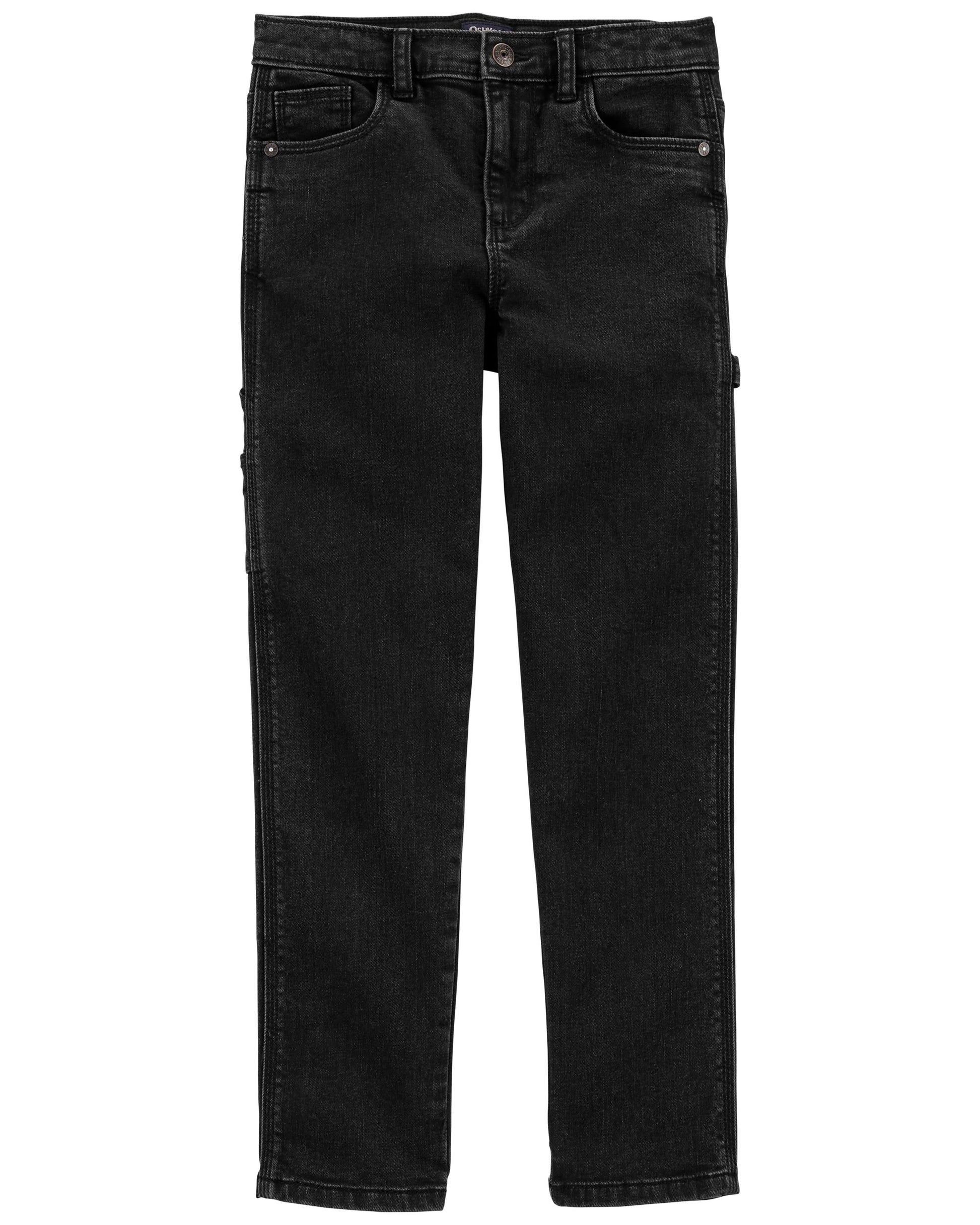 Carter's Straight Carpenter Jeans In Bronco Black