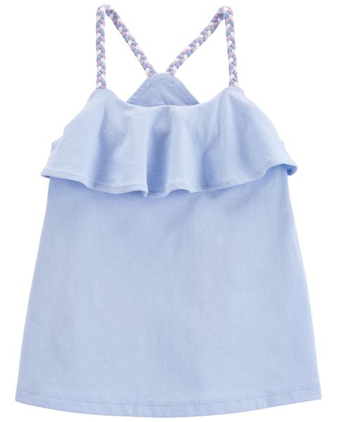 Oshkosh Toddler Blue Braided Top
