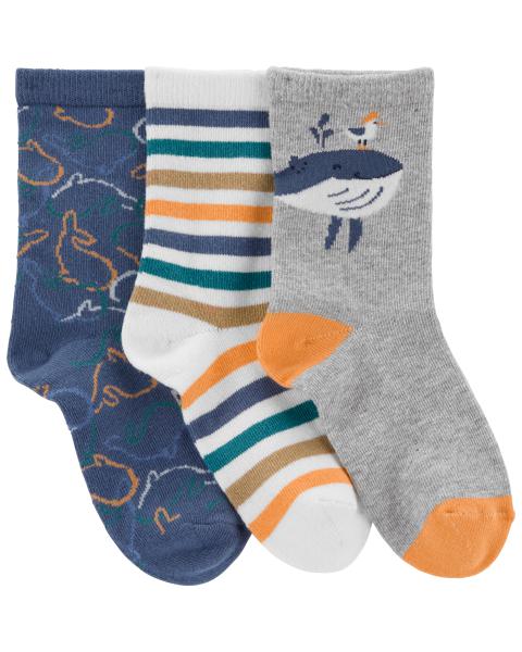 Carter's Toddler 3-Pack Whale Socks