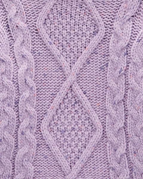 Oshkosh Toddler Confetti Cable Knit Sweater