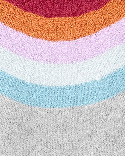Oshkosh Cozy Yarn Rainbow Sweater