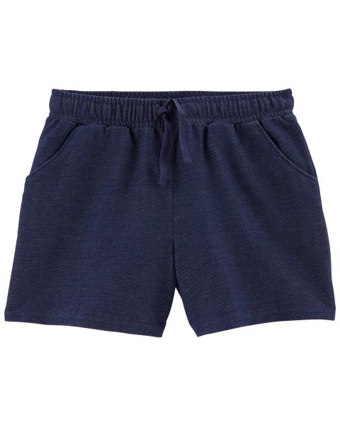Carter's Kid Navy Pull-On French Terry Shorts