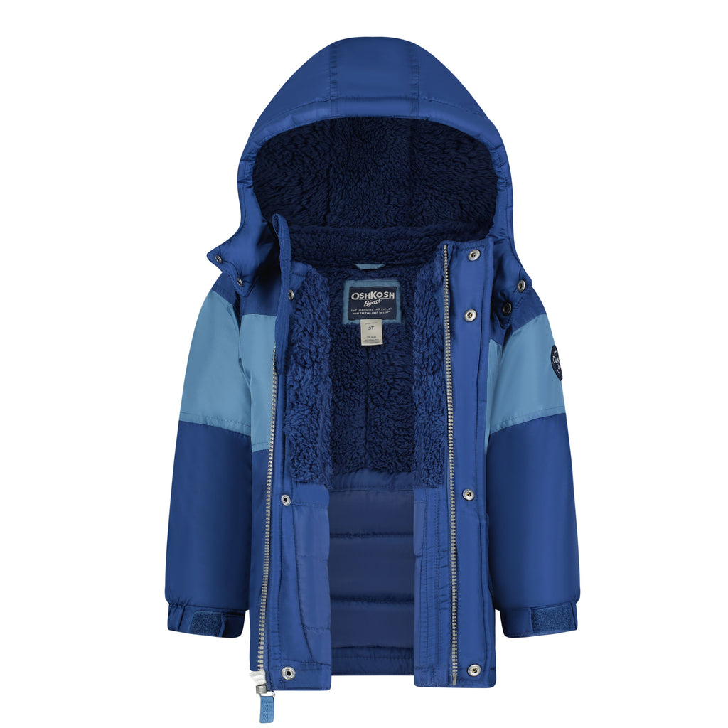 Oshkosh Blue Toddler Puffer Jacket